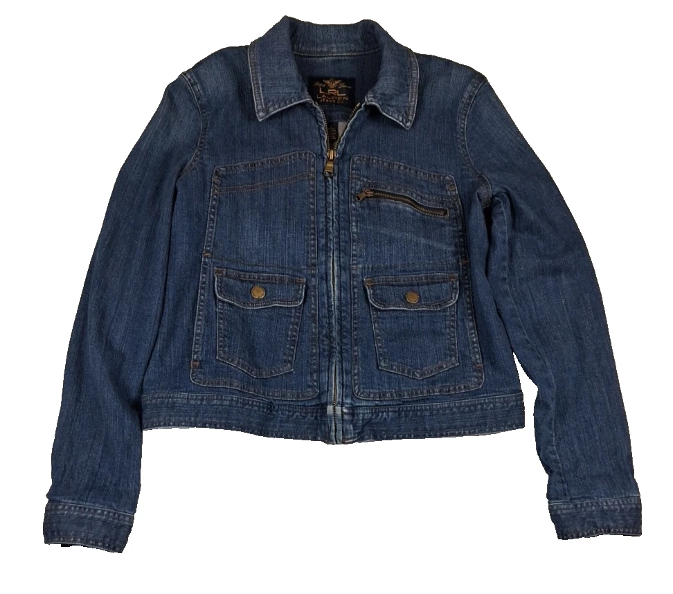 Lauren Jeans Co. デニムジャケット S Lauren Jeans Co. Denim Coats, Jackets & Vests for Women for sale