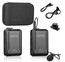 WMX-1 2.4GHz Wireless Lavalier Microphone System with DSLR Cameras, Camcorder...