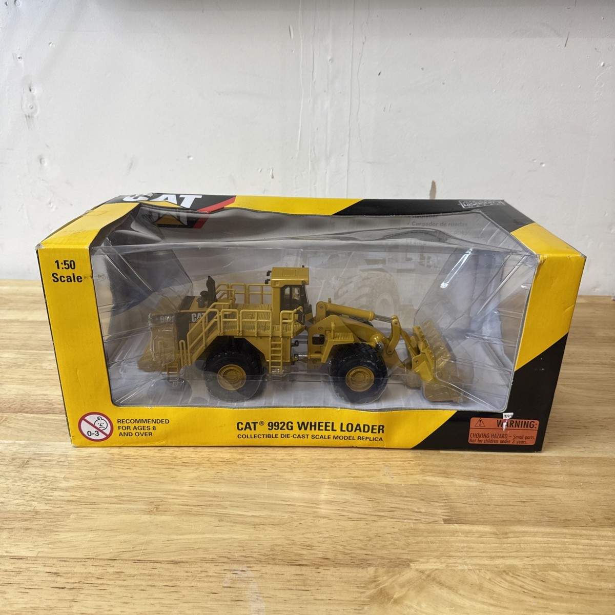 CAT 992G 1/50スケールモデル Norscot 1:50 Scale CAT Caterpillar 992G Wheel Loader Diecast