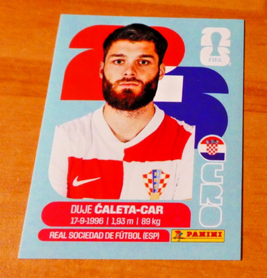Panini Football FIFA WM STICKER CARD CARTE Caleta - CAR CRO 3 NEUWERTIG 2026
