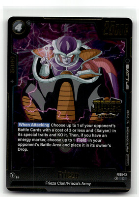 Frieza FS05-13 Event Judge Gold Store Promo Dragon Ball Card English Fusion