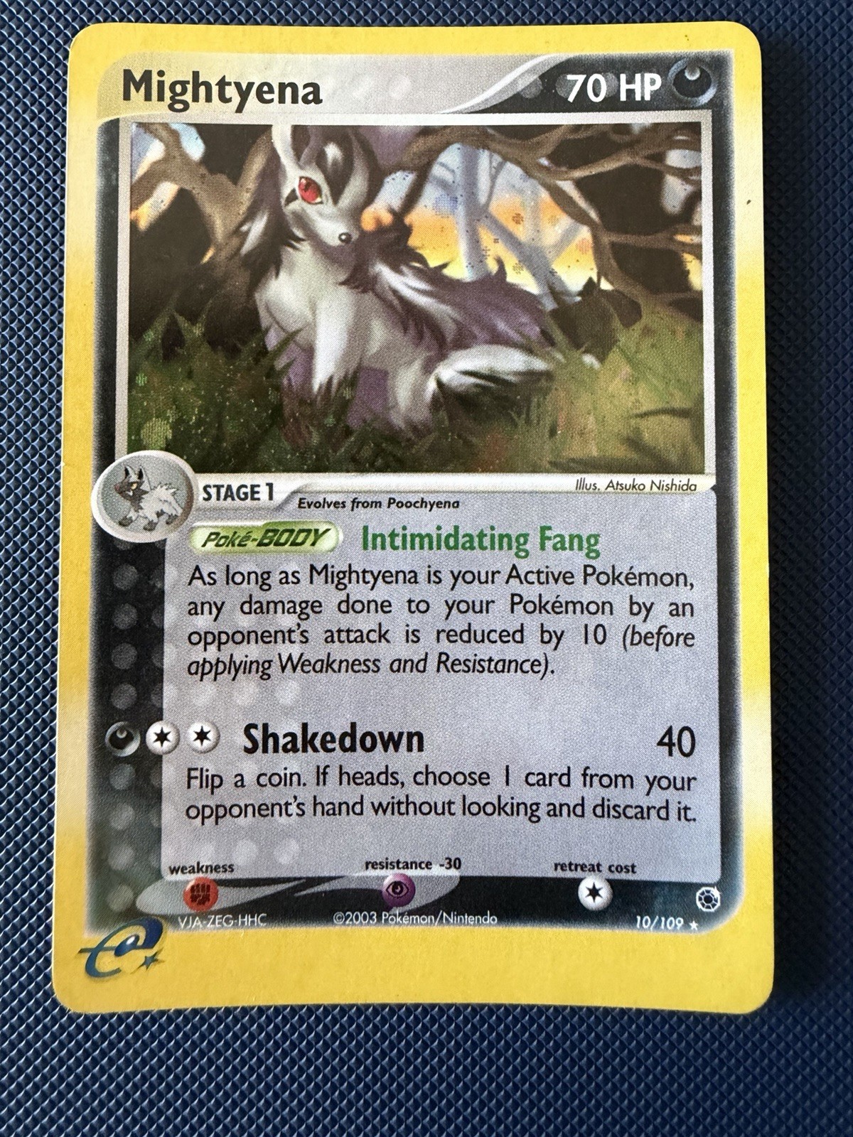 Mightyena 10/109 Ruby and Sapphire Holo