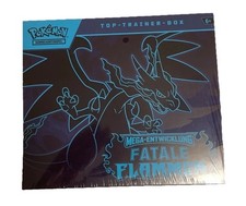 Pokémon Fatale Flammen Top Trainer Box Deutsch NEU OVP