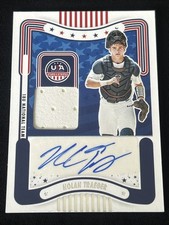 2024 Panini Stars and Stripes - Stars and Stripes Materials Auto Nolan Traeger