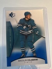 2025-26 SP #26 Macklin Celebrini Blue