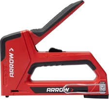 Arrow T501 5-in-1 Manual Staple Nail Gun Wire Stapler Brad Nailer for Wood