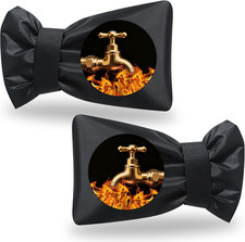 Outdoor Faucet Covers for Winter Freeze Protection,6.7" W X 8.3" H outside Garde