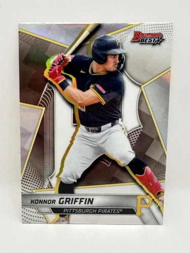 2025 Bowman’s Best Refractor  Konnor Griffin Refractor Top Prospect Pirates