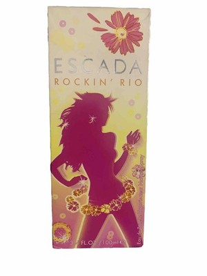 Escada Rockin Rio Eau de Toilette Spray 3.4oz 100ml 2005 Vintage New In Box