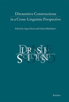 Ditransitive Constructions In A Cross-Linguistic Perspective | Korn (U. A.)
