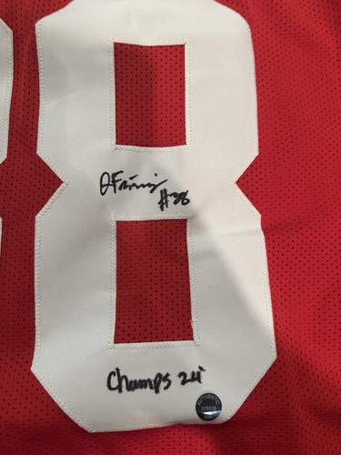 Jayden Fielding Signed auto Ohio State custom jersey - Picture 2 of 4