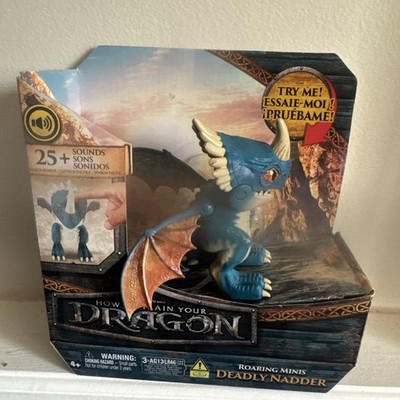 NEW 2025 How to train your dragon Roaring Minis Deadly Nagger makes 25+ sounds