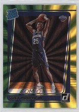 2021 Panini Donruss Rated Rookie Holo Green & Yellow Laser Trey Murphy III 0x49
