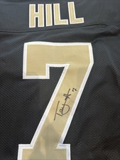 Taysom Hill Autographed Jersey Authenticated #7 New Orleans Saints BYU Auto