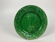 Wedgwood 20cm Majolica Green Cabbage Leaf Plate Decorative Platter Vintage