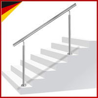 TreppengeläNder Edelstahl Handlauf 80Cm FüR Treppen Balkon BrüStung Silber
