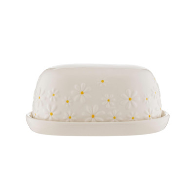 Price & Kensington Daisy Keramik Butterdose Abdeckung - Küche Geschenk