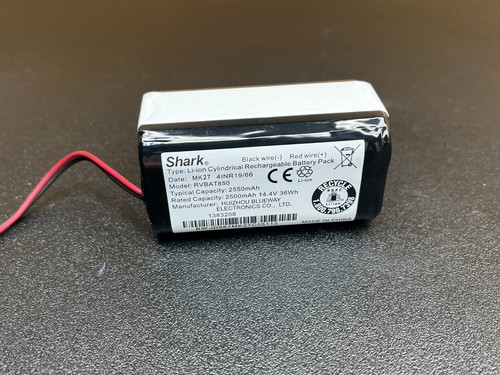 Shark New Genuine Replacement Rechargeable Li-Ion Battery 2550mAh - RVBAT850 (Open box)
