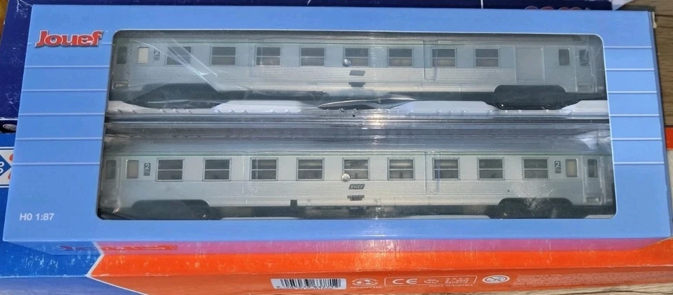 Jouef HJ4135 SNCF Set Inox Dev B9+B6d - Image 3 of 4