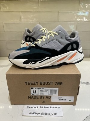 Size 13 - adidas Yeezy Boost 700 Wave Runner Og All 100% Authentic
