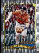 ALEX BREGMAN 2024 TOPPS '89 TOPPS SILVER FOILBOARD ASTROS HY3