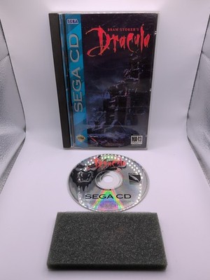 Bram Stoker's Dracula (Sega CD, 1993) CIB Tested Ships For Free With Reg Card