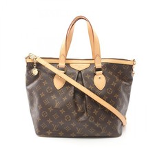 Louis Vuitton Brown Palermo Bag Monogram Leather Handbag