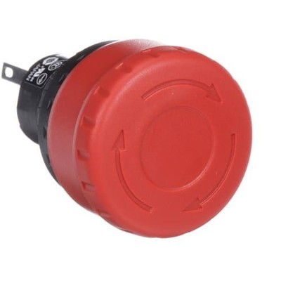 1PC IDEC CORPORATION XA1E-BV3U01KT-R E-Stop, Switch, Unibody, 16mm, 1Nc 29m
