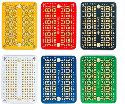 Mini PCB Prototype Board Solderable Breadboard for DIY Electronics, Compatible f