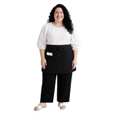 Unisex Waist/Half Bistro Server Plus Size Aprons with Pockets