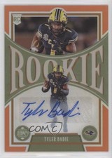 2022 Panini Legacy Rookies Premium Penmanship Orange 5/149 Tyler Badie Auto 0lo3