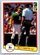 1982 Donruss - Billy Martin #491