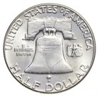 Choice Unc 1961-P Franklin Half Dollar Gem BU From Original Roll *2296 — photo 2