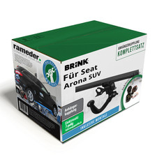Brink Anhängerkupplung abnehmbar & 7poliger TowTec E-Satz für Seat Arona SUV 17-