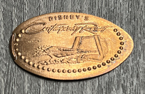 Disney's Contemporary Resort Pressed Penny Souvenir Collectible Coin