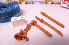 Lego 2255 Sensei Wu NINJAGO The Golden Weapons Spinner 100% Complete