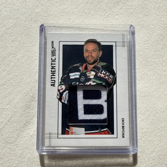 DEL Jersey Card ZACH BOYCHUK 41/60 Eisbären Berlin