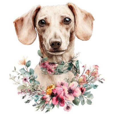 8x Sticker Dackel Hund Autoaufkleber 9x9cm Teckel Dachshund Welpe Set