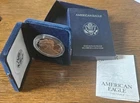 1998 P Proof American Silver Eagle Dollar $1 Box & COA US Mint Bullion OGP