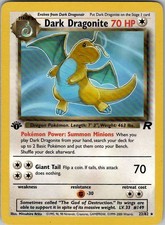 Dark Dragonite (22) Team Rocket 22/82 1st Edition NM on eBay