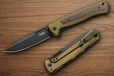 LionSTEEL Skinny Folding Knife 3.5'' MagnaCut Steel Blade Aluminum/Micarta Handle
