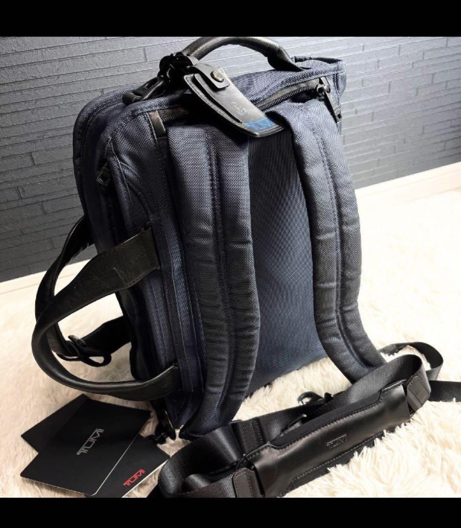 Tumi Sofnet Custom 3way Briefcase Nylon Leather N… - image 2