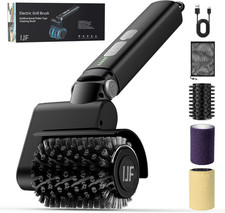 Cordless Electric Grill Cleaner Kit Rechargeable BBQ Brush