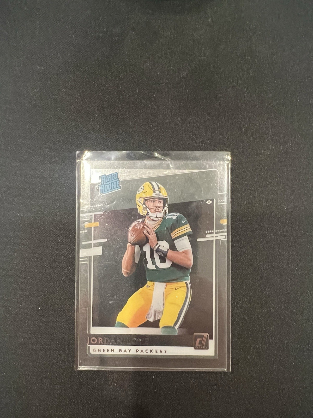 2020 Panini Chronicles - Clearly Donruss Rated Rookie Jordan Love #RR-JL (RC)