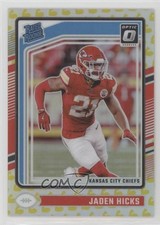 2024 Panini Donruss Optic Rated Rookie Flex Prizm 130/149 Jaden Hicks #237 0rd2
