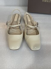 Franco Sarto Women's Destin Ballet Flat Size 10 Pearl White