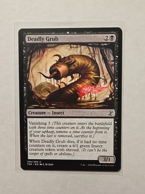 Deadly Grub   Time Spiral Remastered - LP - Common - Creature 