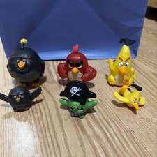 McDonald's 2016 Angry Birds Happy Meal Toys Set of 6 Collectible Figures