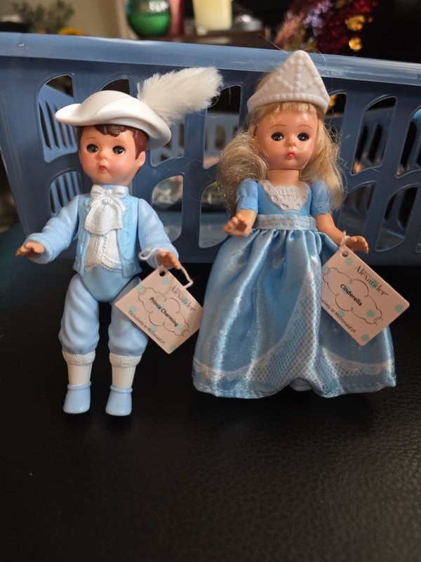 Madame Alexander McDonalds Toys Dolls Cinderella And Prince Charming  New