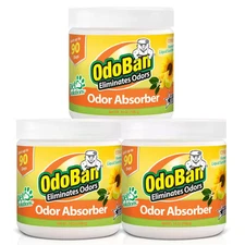14 Oz. Citrus Solid Odor Absorber, Odor Eliminator for Smoke Odor and Musty Smel